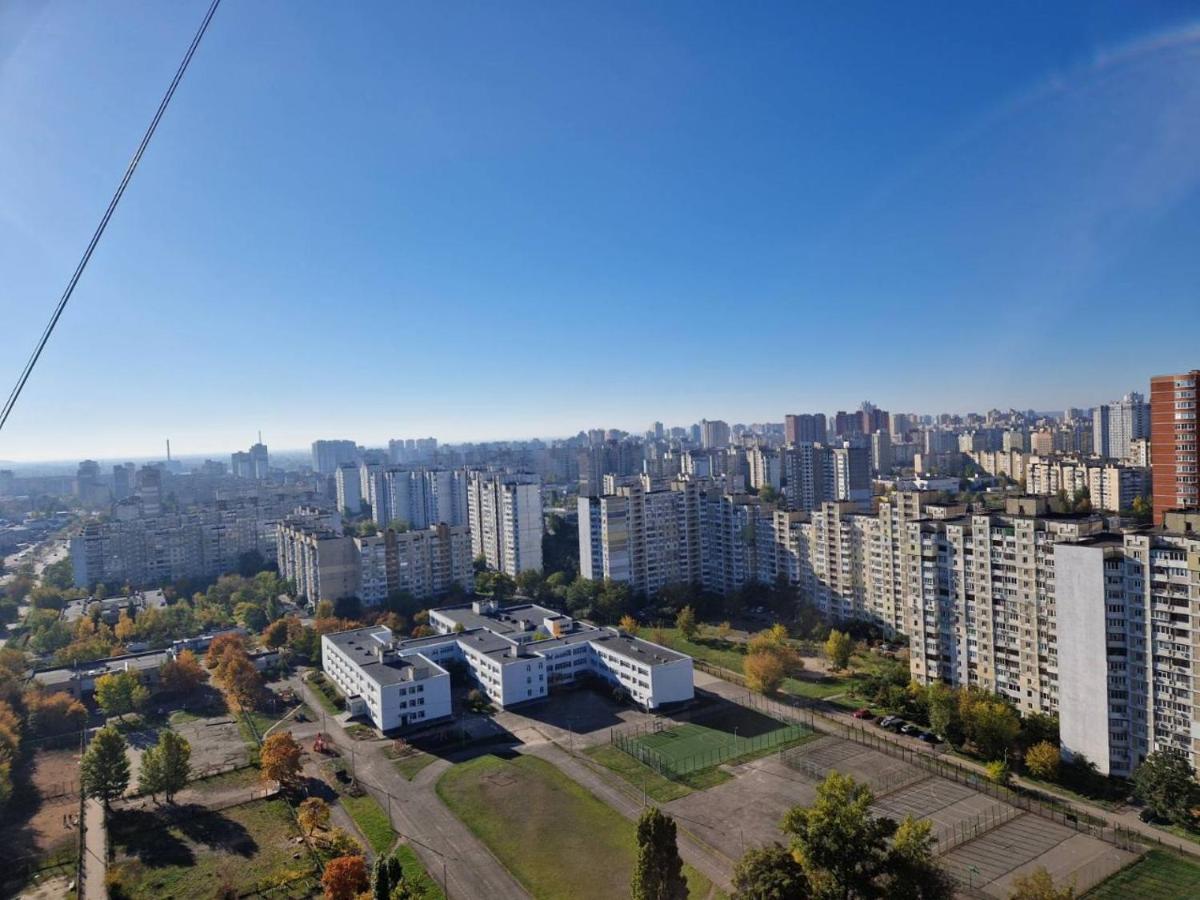 Видовые Апартаменты Kiev Exteriör bild